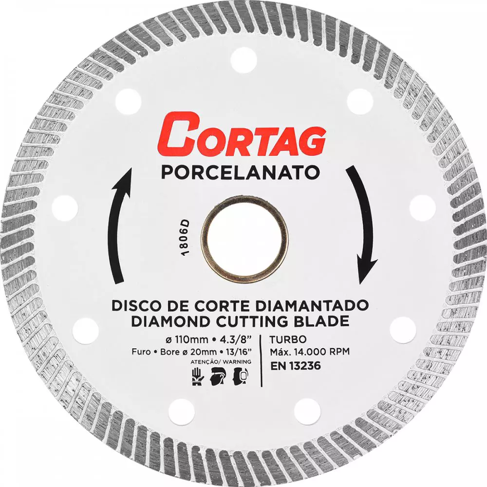 Disco Diamantado Turbo Segmentado
